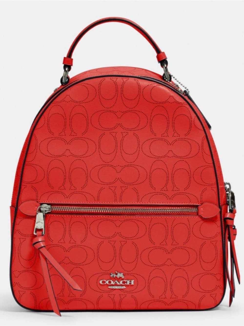 COACH Jordyn Backpack in Signature Perforated Leather